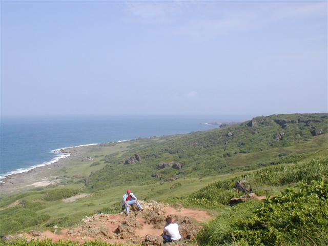 Looking southeast from the cliffs near Eluanbi